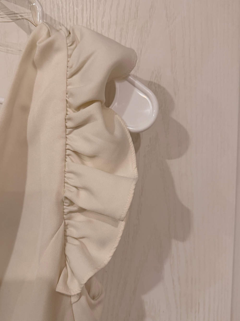 DO+BE White  One-Shoulder Ruffle Mini Dress - Picture 2 of 6